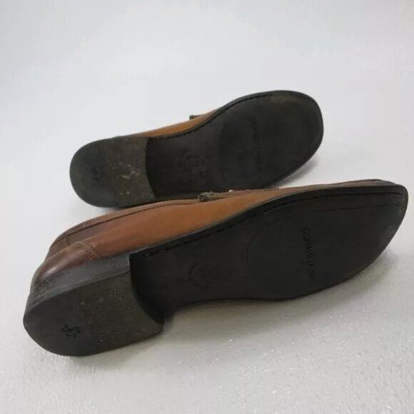 Donald J. Pliner Nadim Horse Bit Leather Loafers Shoes Men's Footwear Sz 7.5 M - Picture 2 of 7